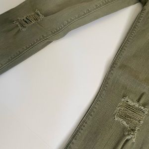 Green Skinny Jean